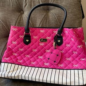 Pink Betsey purse never used